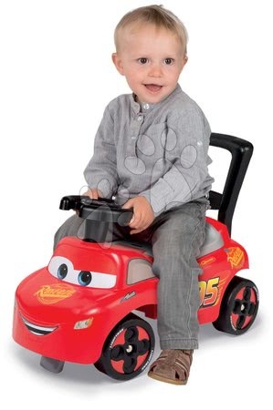 Ride-ons from 10 months - 2in1 Cars Smoby Ride-on Toy and Walker - 1