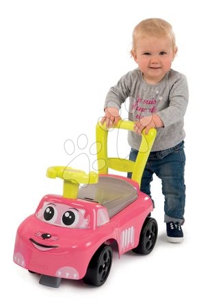 Hračky pre najmenších - Odrážadlo a chodítko Auto Fille 2v1 Smoby