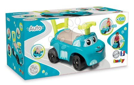 Odrážedla od 10 měsíců - Odrážedlo a chodítko Auto Blue Ride on Smoby - 6