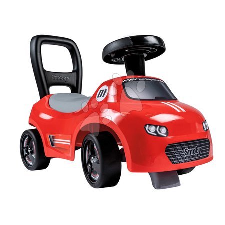 Smoby - Draisienne et trotteur avec son 2 en 1 Auto Ride On Rouge Smoby