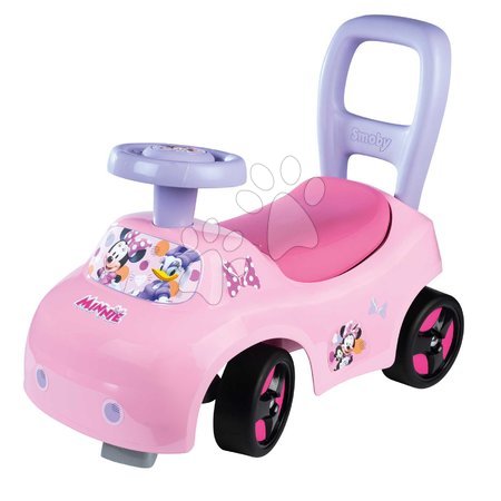 Fahrzeuge für Kinder - Rutschauto und Lauflernhilfe 2in1 Minnie Auto Ride On Smoby