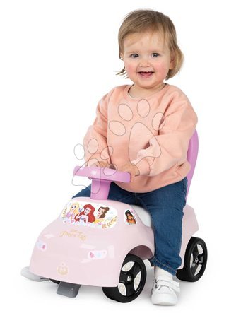 Veicoli per bambini - Cavalcabile e primi passi Disney Princess Auto Ride On Smoby_1