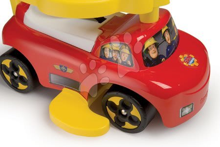 Staré položky - Elektronické odrážedlo s houpačkou Fireman Sam Smoby - 1