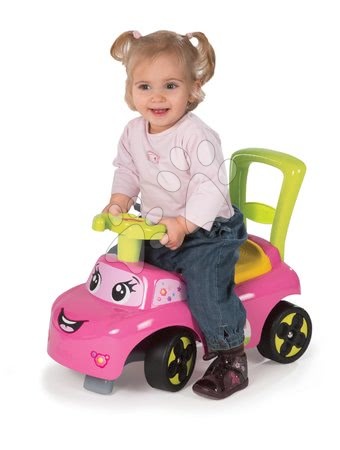 Baby walkers - Fille 2v1 Smoby Ride-on and Baby Walker Car - 4