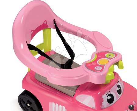 Odrážedla od 6 měsíců - Odrážedlo a houpačka Auto Rocking Pink Smoby - 3