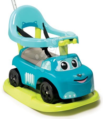 Odrážedla od 6 měsíců - Odrážedlo s houpačkou Auto Rocking Blue Smoby - 1