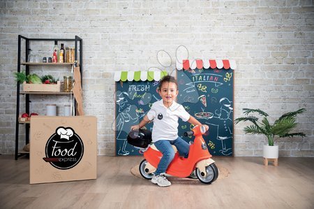 Ride-ons and balance bikes from 18 months - Scooter Ride-On Food Express Delivery Smoby - 2