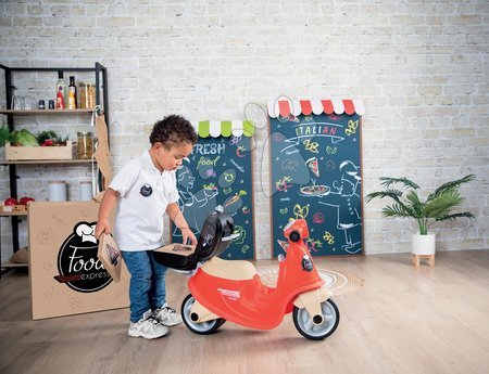 Ride-ons and balance bikes from 18 months - Scooter Ride-On Food Express Delivery Smoby - 13