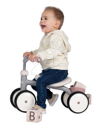 Jeździki od 12 miesięcy - Odpychacz Rookie Ride-on Pink Smoby - 7