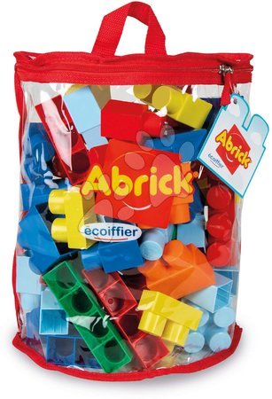 Hračky pre najmenších - Stavebnica v taške Abrick Les Maxi Écoiffier