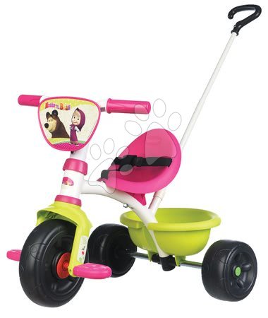 Toys for children from 1 to 2 years - Be Move Smoby Masha and the Bear Tricycle