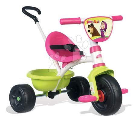 Toys for children from 1 to 2 years - Be Move Smoby Masha and the Bear Tricycle_1