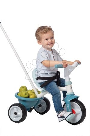 Triciklik 15 hónapos kortól - Tricikli szabadonfutó Be Move Tricycle Blue Smoby - 17