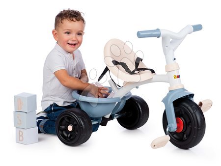 Triciklik 15 hónapos kortól - Tricikli Be Fun Tricycle Blue Smoby - 7