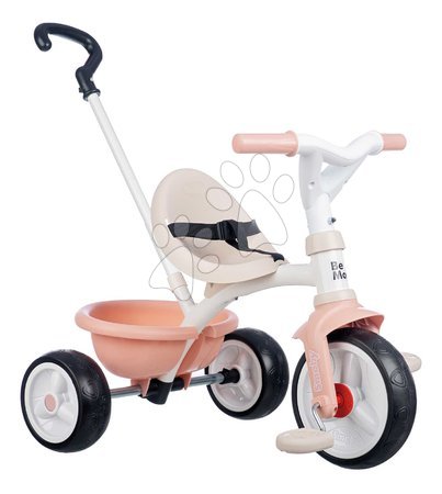 Tricycles à partir de 15 mois - Trotinette avec roue libre Be Move Tricycle Rose Smoby