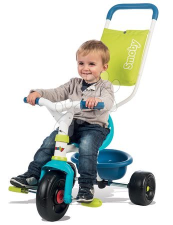 Tricycle à partir de 10 mois - Tricycle pour enfant Be Fun Confort Blue Smoby - 5