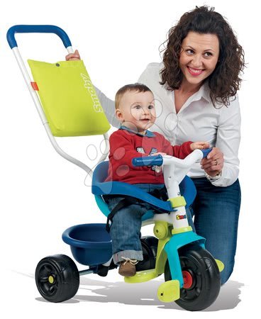 Tricycle à partir de 10 mois - Tricycle pour enfant Be Fun Confort Blue Smoby - 6