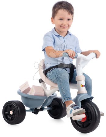 Triciclete de la 10 luni - Tricicleta Be Fun Comfort Tricycle Blue Smoby - 7