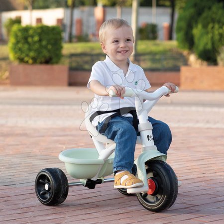 Trikes from 10 months - Trojkolka s voľnobehom Be Fun Comfort Tricycle Smoby - 2