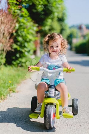 Trojkolky od 10 mesiacov - Trojkolka Baby Balade Blue Smoby - 10