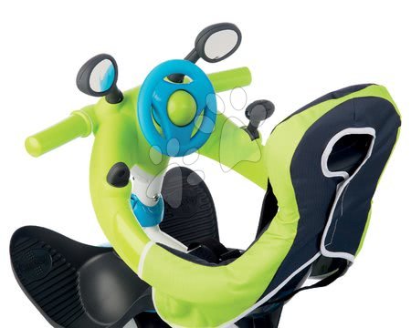 Tříkolky od 10 měsíců - Tříkolka s potahem Baby Driver Comfort Blue Smoby - 6