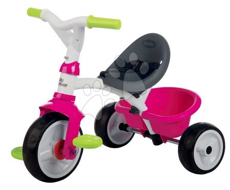 Triciklik 10 hónapos kortól - Tricikli huzattal Baby Driver Comfort Pink Smoby - 7