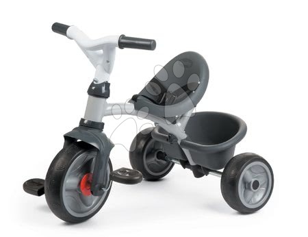 Tricikli od 10. meseca - Tricikel s prevleko DeLuxe Baby Driver Comfort Grey Smoby - 3