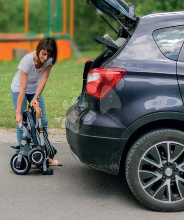 Trojkolky od 6 mesiacov - Trojkolka a kočík skladacia Evolutive Robin Trike Smoby - 11