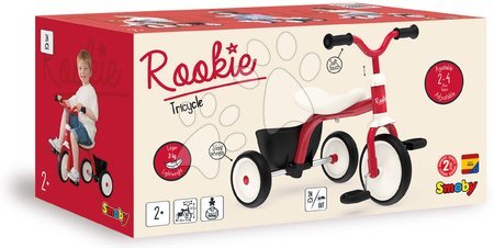 Cavalcabili dai 18 mesi - Triciclo e bici senza pedali Retro Rookie Trike Smoby  - 15