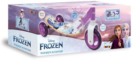 Trottinettes à trois roues - Trottinette en bois à trois roues Frozen Wheels Pliable Smoby - 7