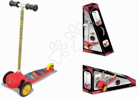 Od 3 do 6 let - Koloběžka vlnící se Cars 3 Wheels Twist Scooter Smoby - 5