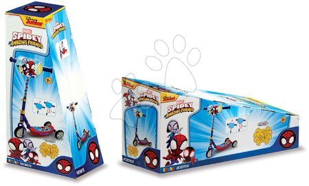 Koloběžky tříkolové - Koloběžka tříkolová Spidey Spiderman Disney Smoby - 6