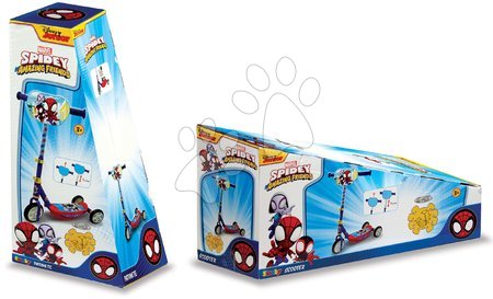 Koloběžky tříkolové - Koloběžka tříkolová Spidey Spiderman Disney Smoby - 8