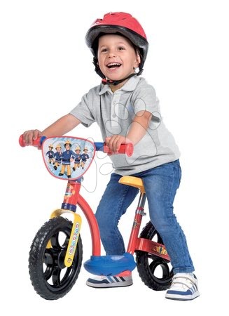 Bébitaxik 18 hónapos kortól - Tanulóbicikli Learning Bike Sam a tűzoltó Smoby - 2