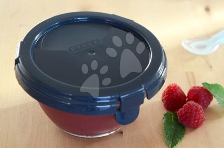 Caserole și forme pentru alimente - Recipient rotund pentru mâncare Beaba Pyrex - 2