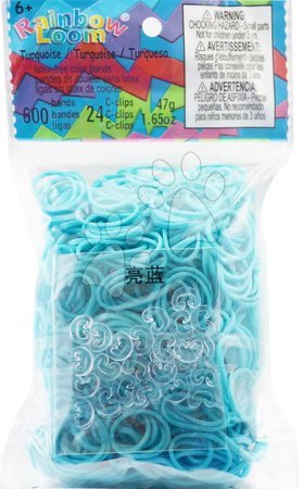 Élastiques Loom Bands - Gumičky Turquoise Rainbow Loom