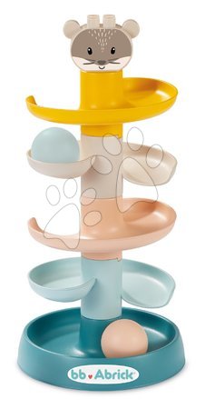 Baby and toddler toys from manufacturer ThreadBear design - Didactic slide Baby Tower BB Abrick Écoiffier