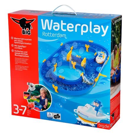 Vodne dráhy pre deti - Vodná hra Waterplay Rotterdam BIG - 10