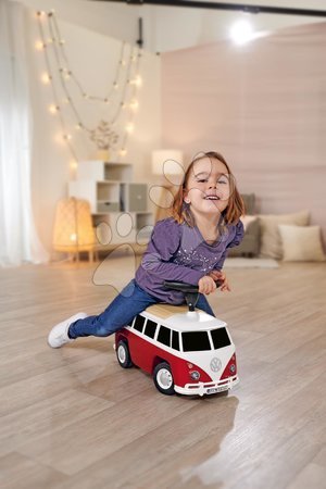 Jeździki od 18 miesięcy - Odpychacz minibus Baby Volkswagen T1 BIG z dźwiękiem  - 5