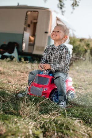 Jeździki od 18 miesięcy - Samochód strażacki z siedzeniem Maxi Firetruck Power Worker BIG - 21