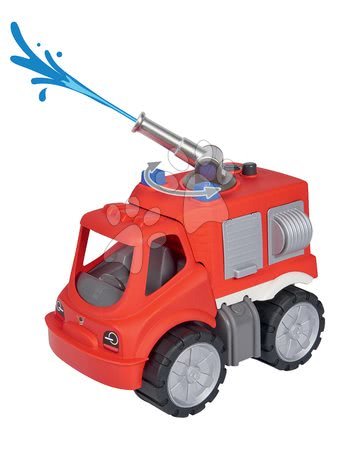 Hračky do písku - Hasičské auto s vodním dělem Power Worker Fire Fighter Car BIG