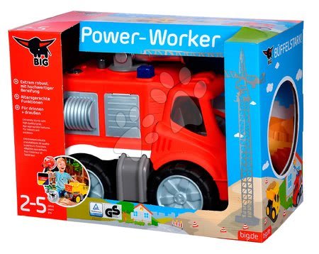 Kamioni - Vatrogasno vozilo s vodenim topom Power Worker Fire Fighter Car BIG - 3