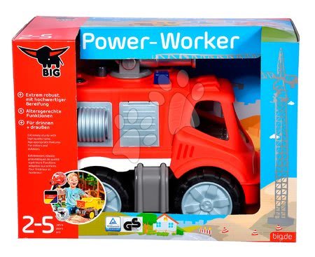 Kamioni - Vatrogasno vozilo s vodenim topom Power Worker Fire Fighter Car BIG - 5