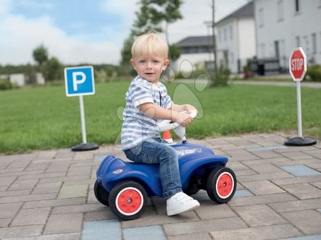 Odrážedla od 12 měsíců - Odrážedlo autíčko Royal blue BIG - 4