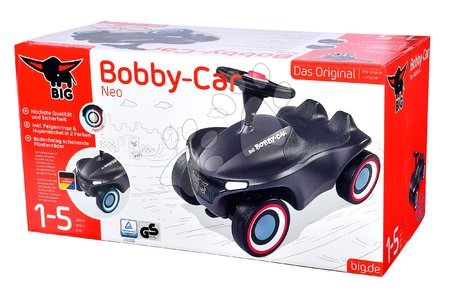 Ride-ons from 12 months - Bobby Car Neo Anthracite BIG Ride-On Car - 18