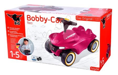 Odrážedla od 12 měsíců - Odrážedlo Bobby Car Neo Aubergine BIG - 7