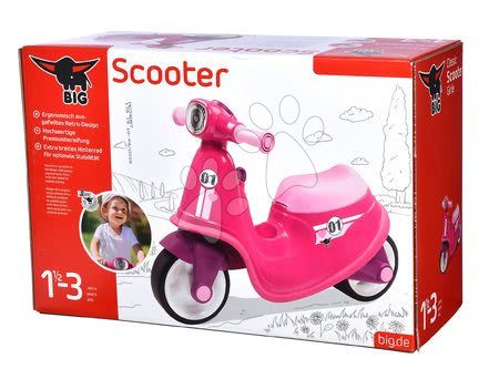 Odrážedla od 18 měsíců - Odrážedlo Girlie Classic Scooter BIG - 7