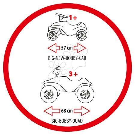 Ride-on sets - Set balance bike quad BIG - 8