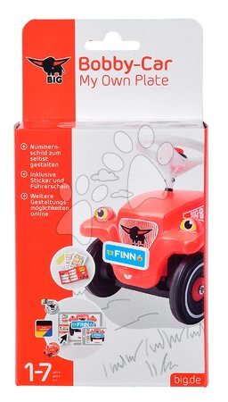 Ride-on accessories - BIG Bobby Driving Licence with Name Lable - 14