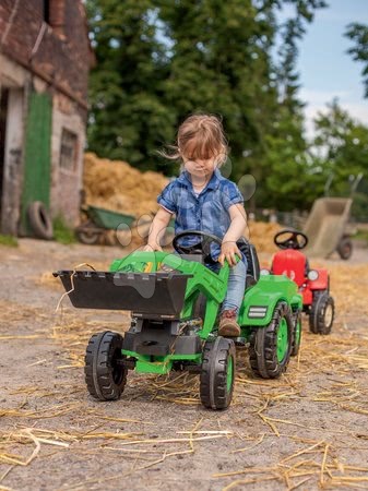 Pedal ride-ons - Jim Loader BIG Pedal Tractor Set - 13